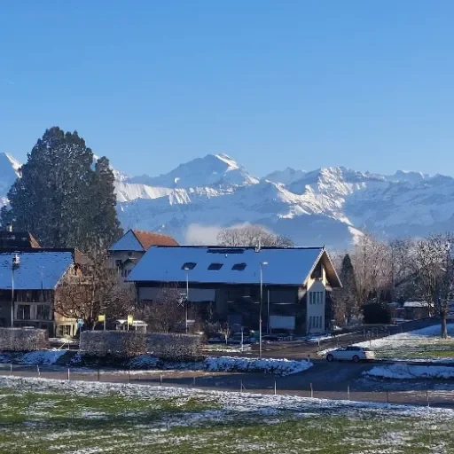 Aussicht von unserem Haus